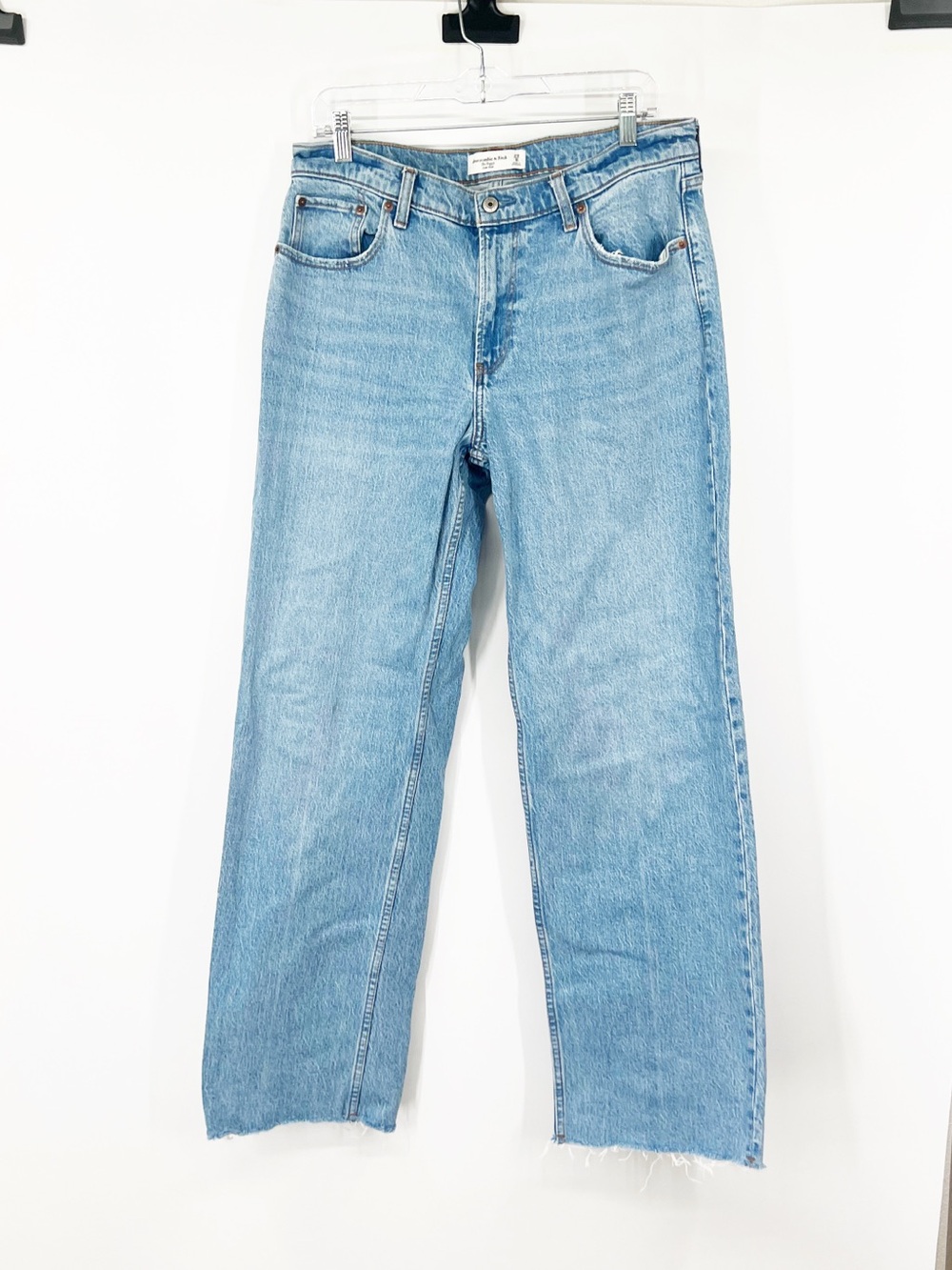 Abercrombie & Fitch The Baggy Jeans Low Rise LONG